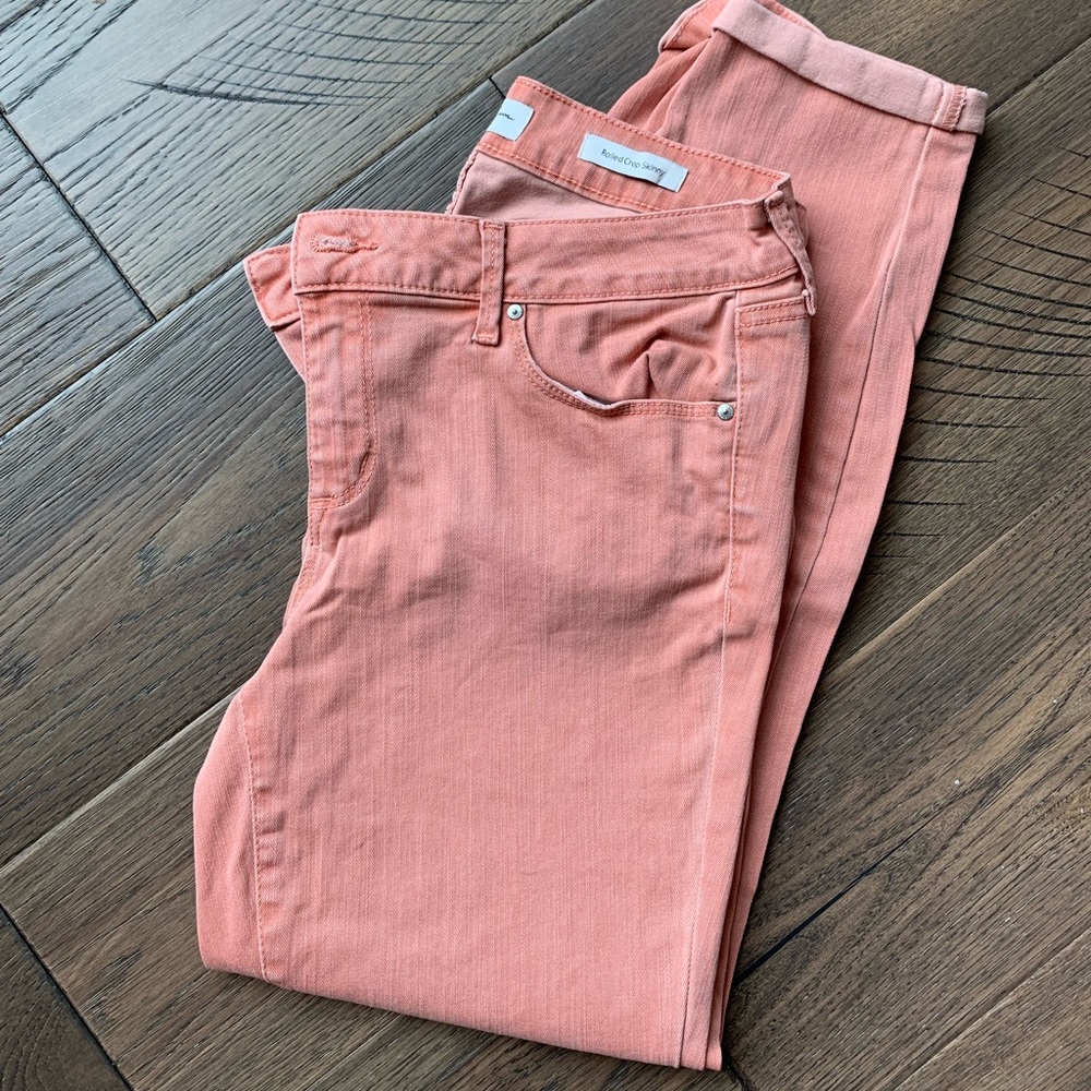 Jessica Simpson Rolled Crop Skinny Jeans